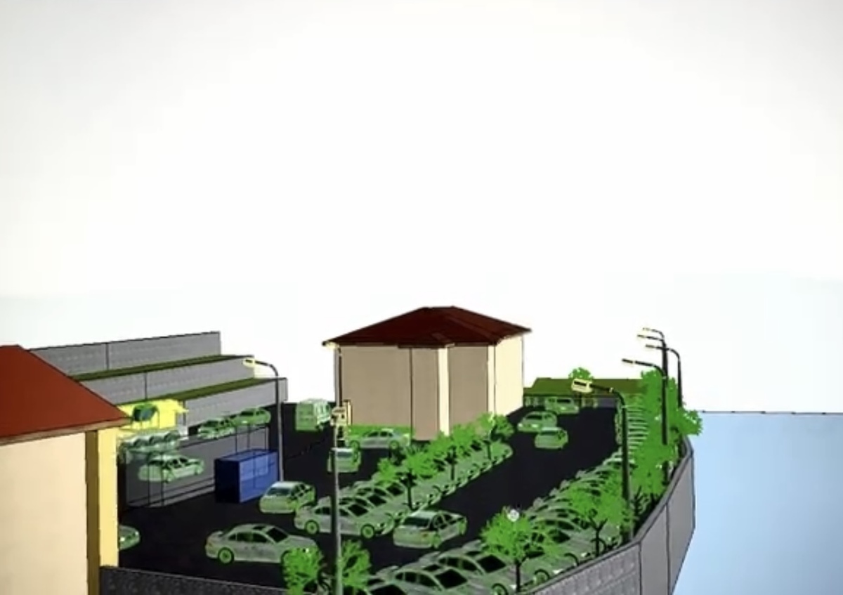 Nuovo parcheggio nell'area ex Cerina