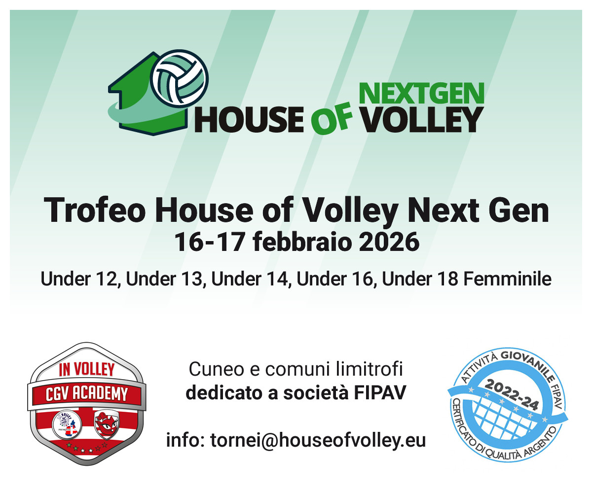 Al via la 1ª edizione di “House of Volley NextGen”: ospite internazionale il Barça