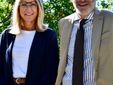 La vicesindaca Eleonora Guida e il sindaco Fabrizio Bonaccio