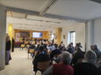 La sala Biginelli durante l'incontro La sala Biginelli durante l'incontro