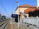 La stazione di Livorno Ferraris (foto d'archivio) La stazione di Livorno Ferraris (foto d'archivio)