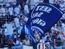 La curva che ha incitato dal primo all'ultimi minuto le bianche casacche