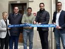 Il sindaco Roberto Veggi, con Andrea Barasolo e i funzionari Ascom Cristina Zumbo, Giuseppe Valdani e Andrea Giroldo Il sindaco Roberto Veggi, con Andrea Barasolo e i funzionari Ascom Cristina Zumbo, Giuseppe Valdani e Andrea Giroldo
