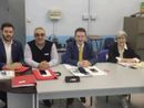 Da sinistra: Simone Cuozzo, Leonardo Dolce, Andrea Campasso, Luca Vannelli, Elena Porro, Sandro Crestani Da sinistra: Simone Cuozzo, Leonardo Dolce, Andrea Campasso, Luca Vannelli, Elena Porro, Sandro Crestani