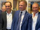 Il presidente Cirio, il ministro Lollobrigida e l'assessore Bongioanni