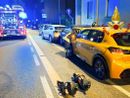 Viale Torricelli, 4 auto coinvolte in un incidente