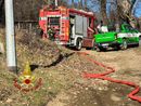 Incendio nei boschi sopra Quarona, giornata di lavoro per Vigili del Fuoco e Aib