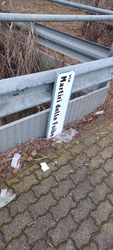 «Incuria in via Martiri delle Foibe»: protesta CasaPound