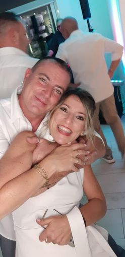 Pietro e Daniela Coco maschere del Carnevale di Santhià