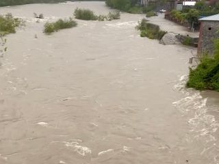 La situazione del Sesia a Varallo La situazione del Sesia a Varallo