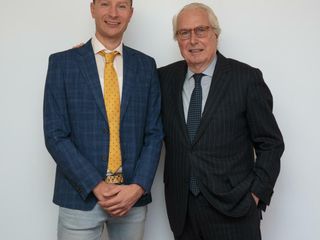 L'assessore Campominosi e il sindaco Scheda