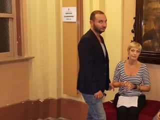 Denis Longhi e il suo braccio destro vercellese Alessandra Vigna