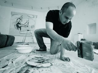 Antonio De Luca al lavoro