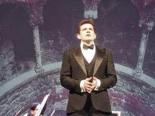 L'esibizione del baritono Hemmet O'Hanlon, giunto secondo L'esibizione del baritono Hemmet O'Hanlon, giunto secondo