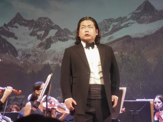 Il vincitore nel corso della sua prova Il vincitore nel corso della sua prova