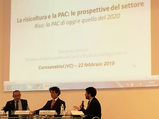 DA SINISTRA, VINCENZO LENUCCI (DIRETTORE AREA ECONOMICA CONFAGRICOLTURA), LUIGI SAVIOLO (PRESIDENTE ANGA PIEMONTE), RAFFAELE MAIORANO (PRESIDENTE NAZIONALE ANGA)