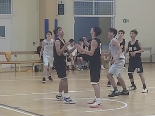 Una fase della gara Una fase della gara