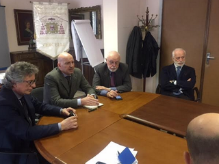 La conferenza stampa tenuta all'Asl La conferenza stampa tenuta all'Asl