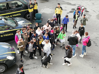 La dimostrazione alla Guardia di Finanza