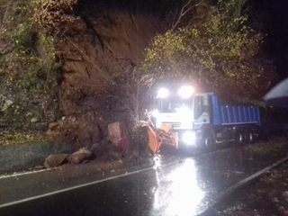 Intervento sulla provinciale tra Varallo e Civiasco