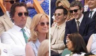 Da McConaughey a Mescal, i tifosi vip a Wimbledon per Sinner-Alcaraz Da McConaughey a Mescal, i tifosi vip a Wimbledon per Sinner-Alcaraz