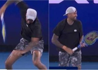 Kyrgios, show al 'Million Dollar 1 Point Slam': viene eliminato e spacca racchetta