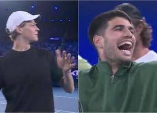 "Sinner è il numero uno", gaffe al Million Dollar 1 Point Slam: Jannik ride con... Alcaraz