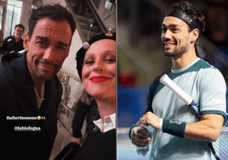 Fognini, l'incontro con Pellegrini e la battuta sulla gravidanza: "Ehi cicciona..."