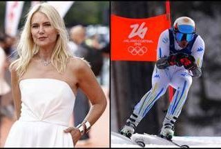 A Bormio spunta... Valeria Mazza: la top model in tribuna per il figlio Tiziano Gravier alle Olimpiadi