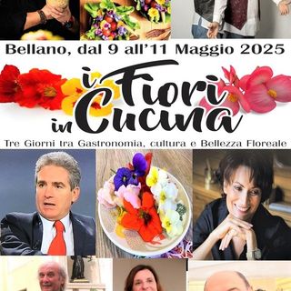A Bellano (LC) dal 9 all’11 maggio i fiori saranno protagonisti anche in tavola