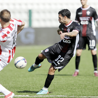 Schenetti, autore del gol del 2 a 2 su rigore