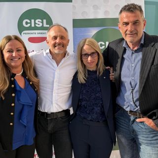 Elena Ugazio riconfermata alla guida della Cisl del Piemonte Orientale