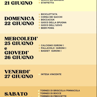 Cigliano, ecco che torna dopo 37 anni il Palio dei rioni