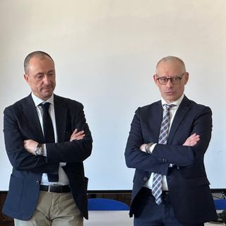Il manager Ricci e il sindaco Bonaccio