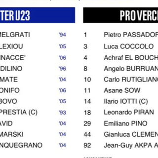 Gran gol di Rutigliano: Pro in vantaggio dopo 45'