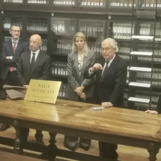 La sala avvocati intitolata alla memoria di Francesco Ferraris