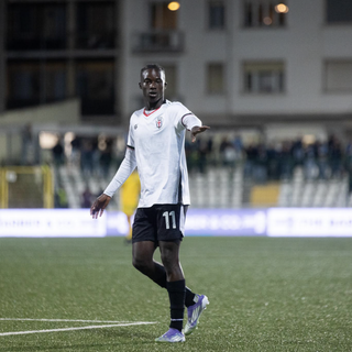 Asane Sow, una furia in campo (f. Devecchi)