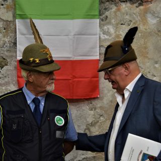 Gian Domenico Ciocchetti con Sebastian Favero