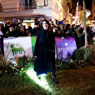 Giorgia al Green Carpet nel 2023