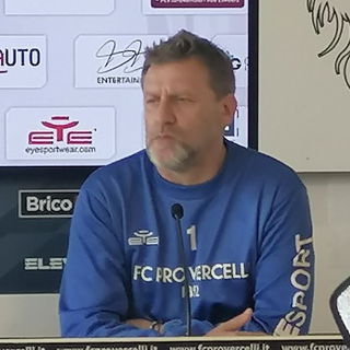 Gardano, allenatore della Pro Vercelli