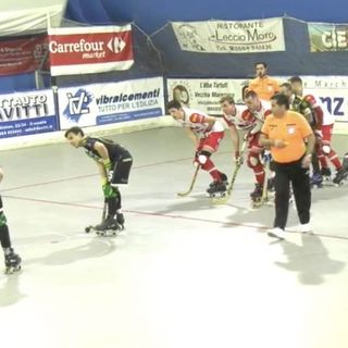 Una fase della partita tratta dal live streaming di FISRTV