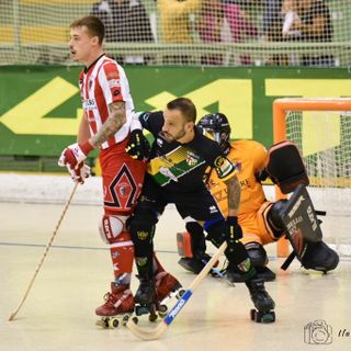 Nella foto di Ilaria Pozzato, una fase di gioco del match del Palapregnolato.