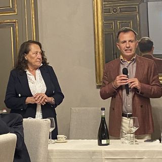 Paoletta Picco, presidente del Fai, insieme al presidente Tino Candeli