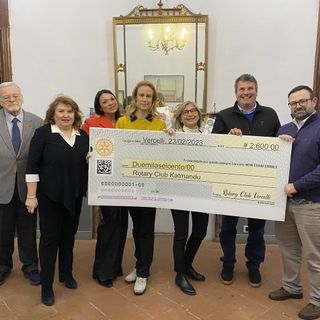 Un service internazionale per il Rotary Club Vercelli