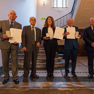 Sergio Benedetto Cerrato, Celestino Tarchetti, Federica Boscaro, Robertino Genova e Fabrizio Bozzo Rolando