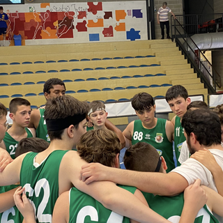 I ragazzi di Acquadro a fine partita