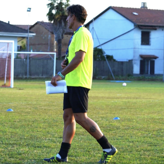 Marco Calandra, allenatore del Cigliano