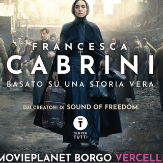 La locandina del film "Francesca Cabrini"