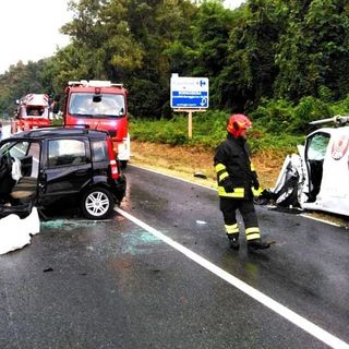 Serravalle, le immagini del terribile schianto