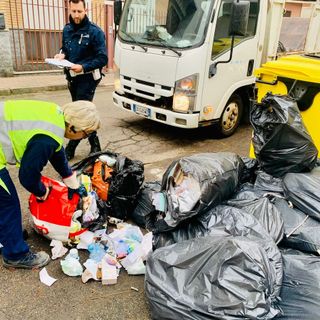 Controlli anti abbandoni: due sanzioni